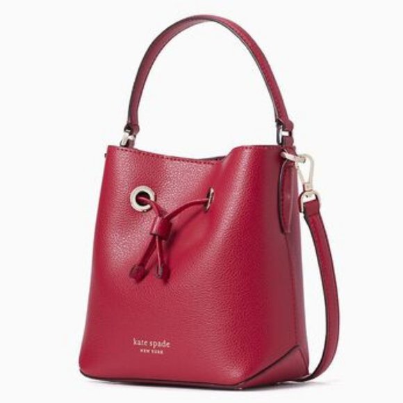 ♠️ Kate Spade Red Cake Eva Small Bucket Bag NWT - Picture 2 of 5